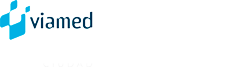 Imagen del Logo en color blanco de la Media Maratón Ciudad de Chiclana